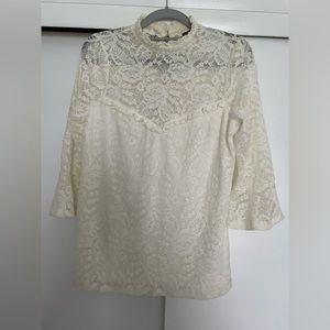 Express romantic lace top